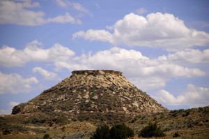 Typical scenery in the Powder River Basin