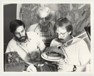 Left to Right: Jerry Weisenfluh, John Ferm, Tim Moore at University of Kentucky circa 1990