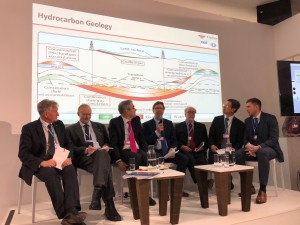 Tim Moore (fourth from left) on Methane for a Green Economy panel at COP24, Poland, December 2018